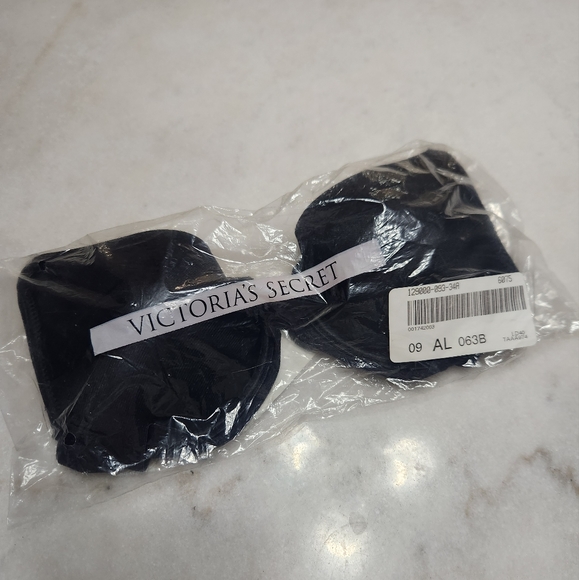Victoria’s Secret Classic Original T Shirt Bra size 34A Black BRAND NEW - Picture 2 of 4